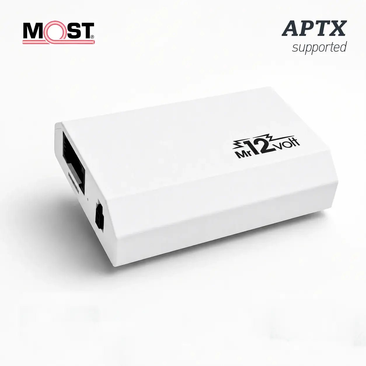 Mr12Volt Mercedes Benz NTG 1/2 APS50 Comand Bluetooth Adapter APTX HD MOST Fiber Optic - Evolve Automotive