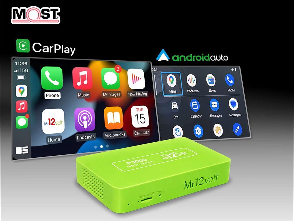 Mr12Volt Range Rover L405/L494/L320 Wireless CarPlay & Android Auto MOST Interface - Evolve Automotive