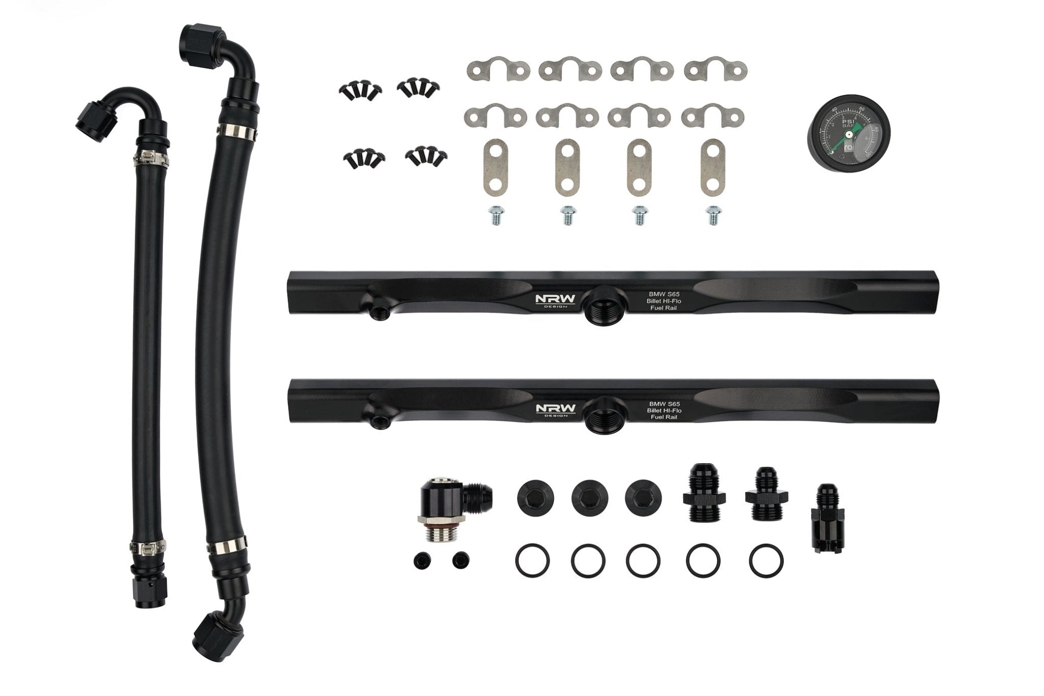 NRW Design Billet Fuel Rail System - BMW E90 | E92 | E93 M3 (S65) - Evolve Automotive