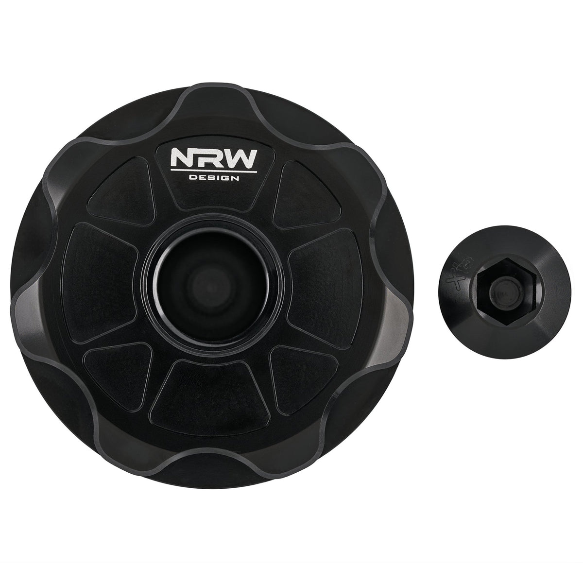 NRW Design Billet Oil Cap with ORB/AN Adapter - BMW G80 M3 | G82 | G83 M4 | G87 M2 (S58) | G20 M340i | G22 | G23 M440i | G42 M240i | G29 Z4 M40i (B58 Gen2) - Evolve Automotive