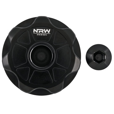 NRW Design Billet Oil Cap with ORB/AN Adapter - BMW G80 M3 | G82 | G83 M4 | G87 M2 (S58) | G20 M340i | G22 | G23 M440i | G42 M240i | G29 Z4 M40i (B58 Gen2) - Evolve Automotive