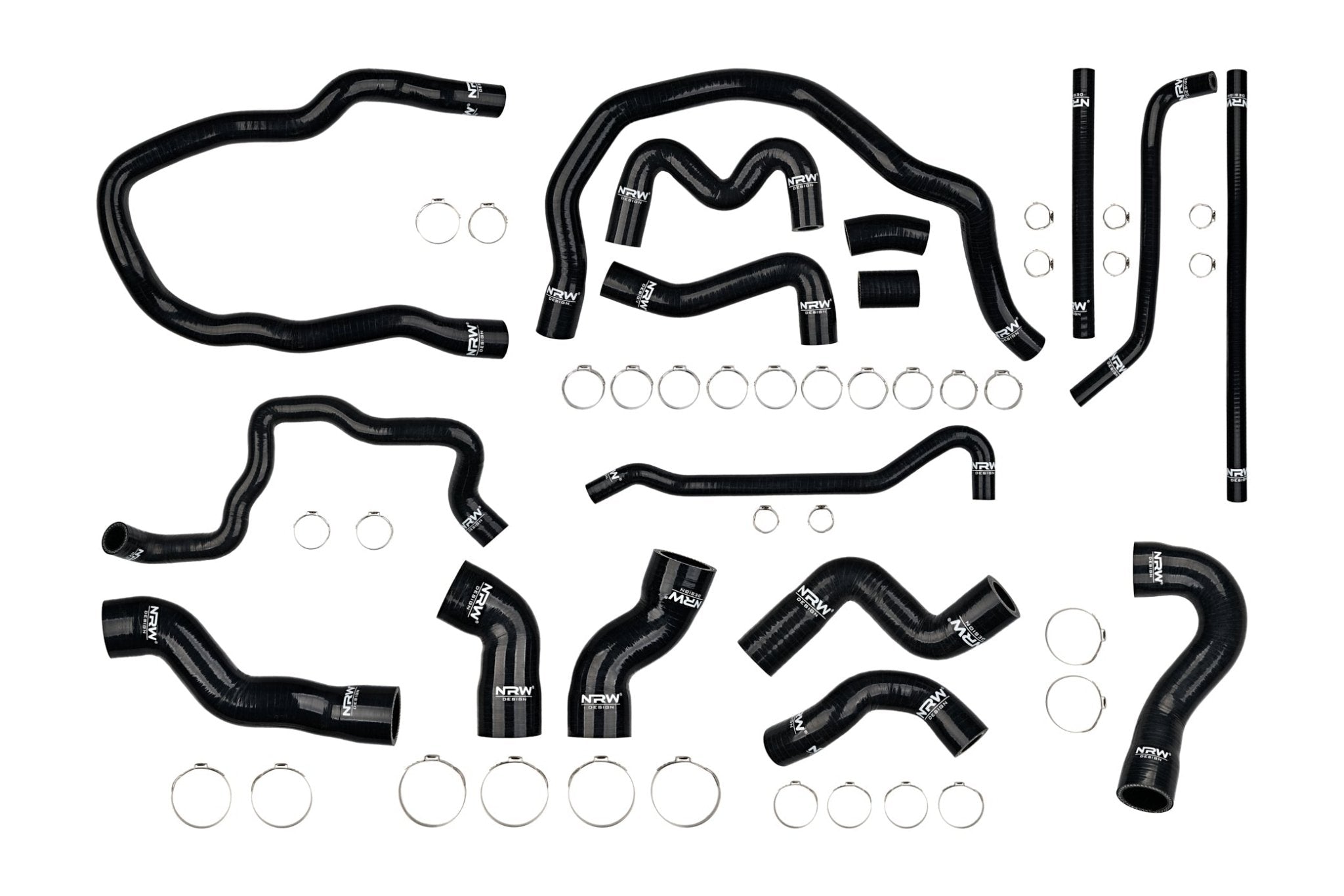 NRW Design Silicone Coolant Hose Kit - BMW G80 M3 | G82 | G83 M4 | G87 M2 (S58) - Evolve Automotive