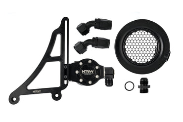 NRW Design Single Turbo / Front Mount Intake Catch Can Kit - BMW G80 M3 | G82 | G83 M4 | G87 M2 (S58) - Evolve Automotive