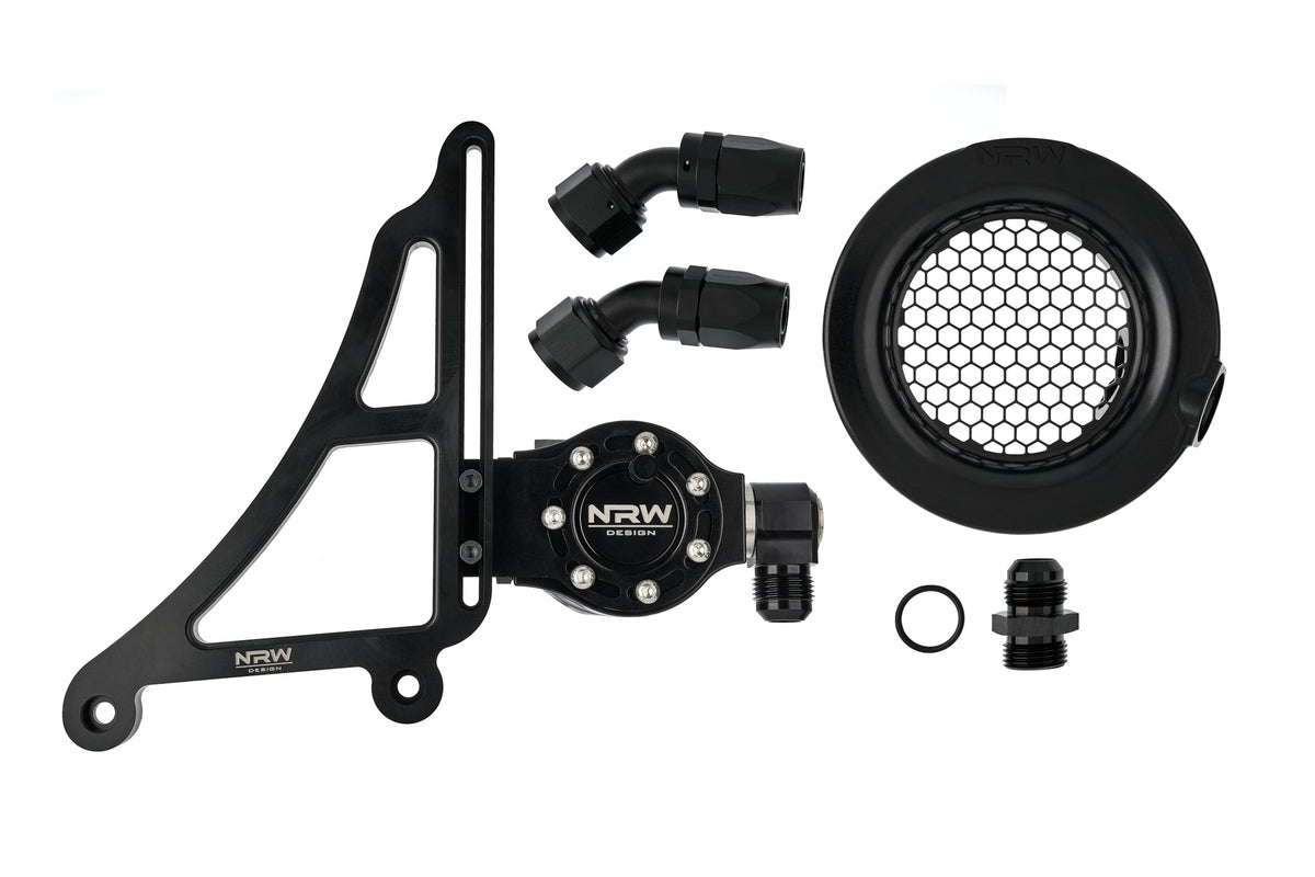 NRW Design Single Turbo / Front Mount Intake Catch Can Kit - BMW G80 M3 | G82 | G83 M4 | G87 M2 (S58) - image 2