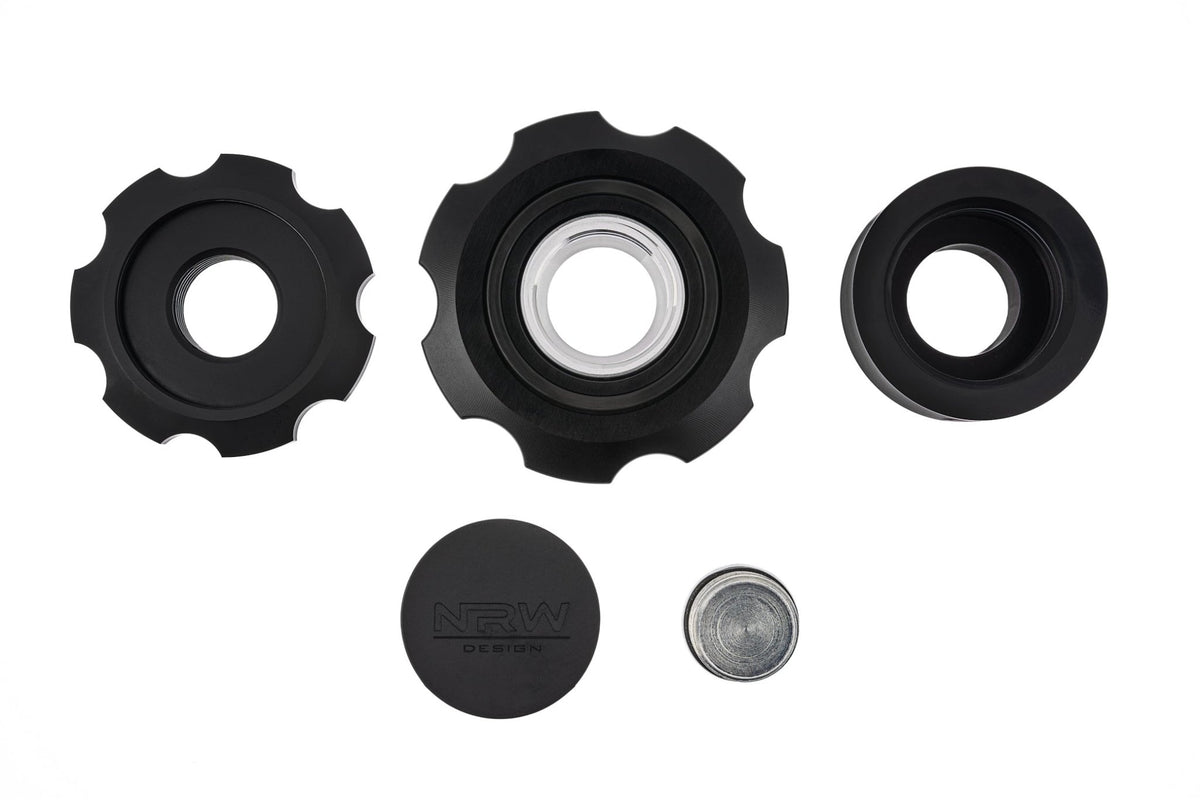 NRW Design Ultimate Billet Oil Cap - BMW E90 | E92 | E93 M3 (S65) | E60 M5 | E63 | E64 M6 (S85) | F80 M3 | F82 | F83 M4 | F87 M2 Competition / M2 CS (S55) - Evolve Automotive