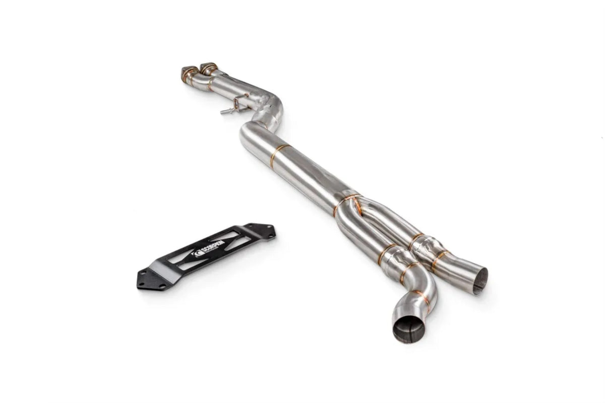 Scorpion Exhausts Single Mid Pipe - BMW F87 M2 Competition - Evolve Automotive