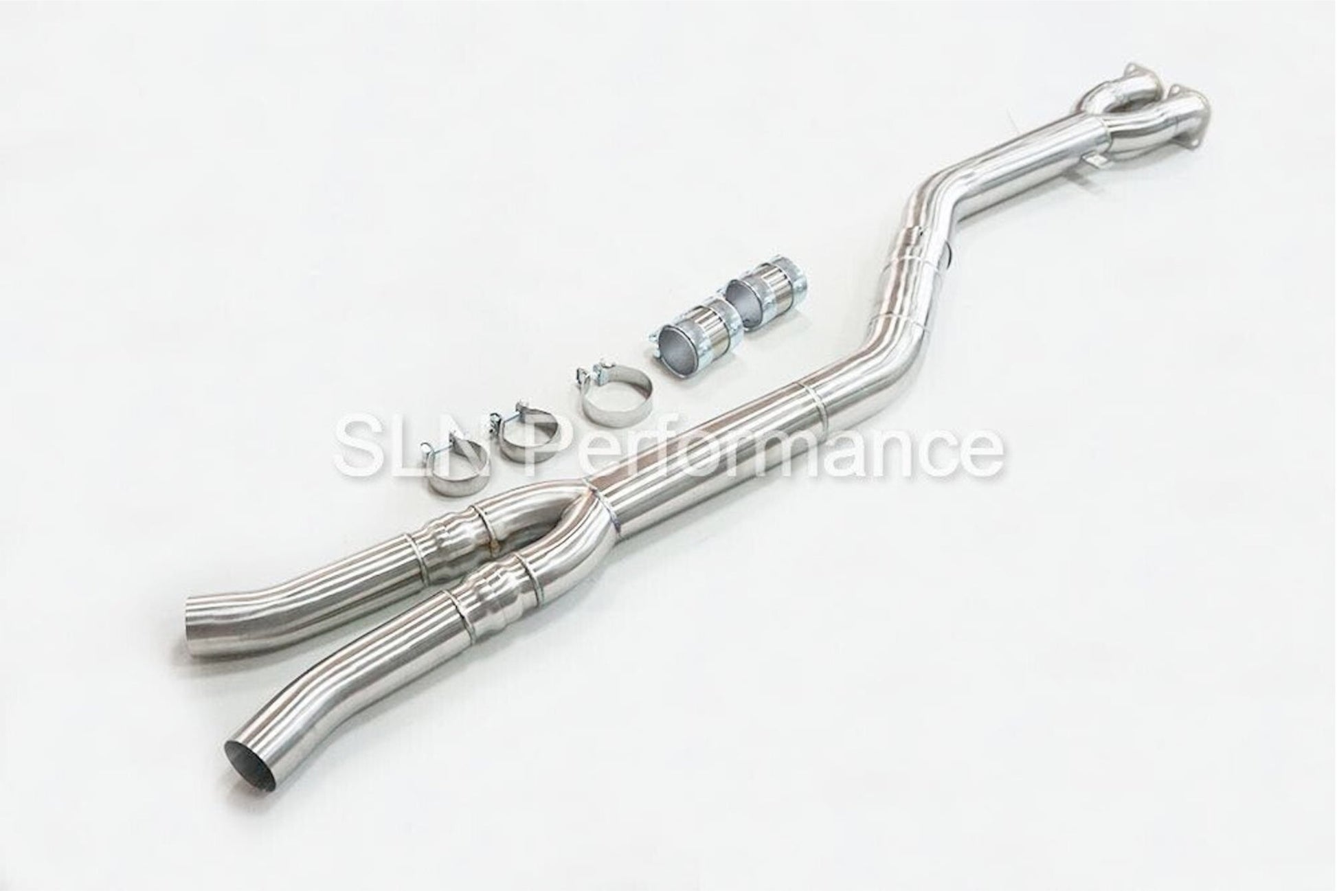 SLN S58 Single Mid Pipe - BMW F97 X3M | F98 X3M PRE LCI - Evolve Automotive