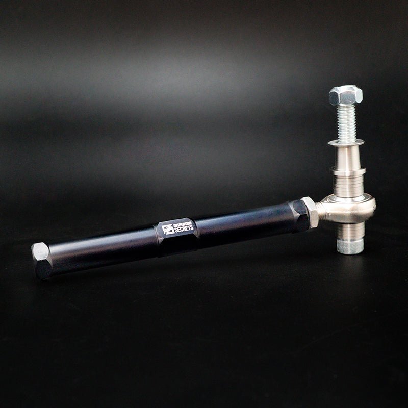 Suspension Secrets Adjustable Bump Steer Tie Rod Ends - Porsche 911 997 Turbo - Evolve Automotive