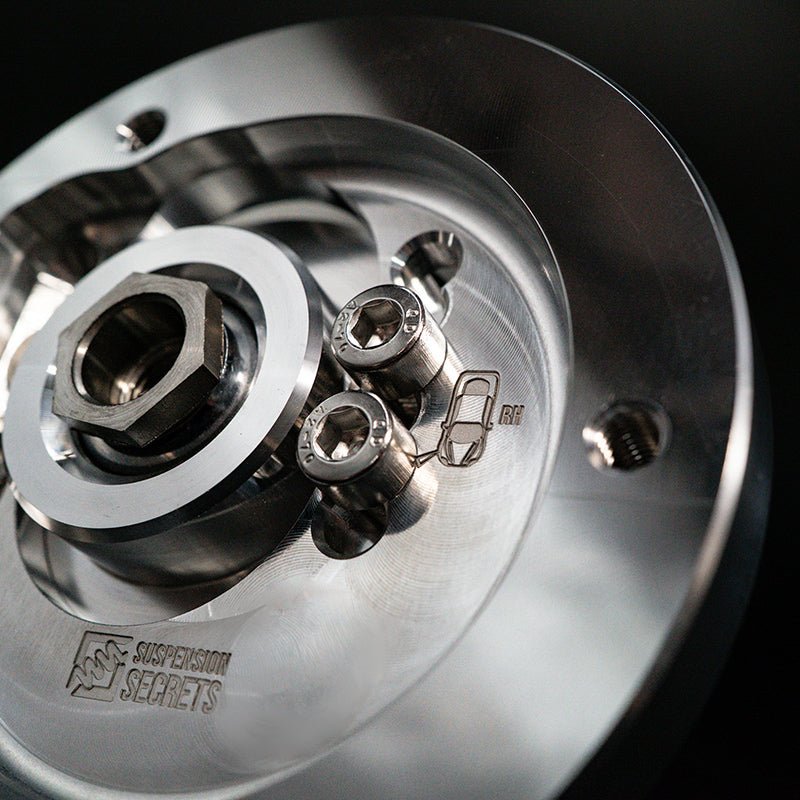 Suspension Secrets Adjustable Camber & Caster Plates - BMW E90 / E92 M3 - Evolve Automotive