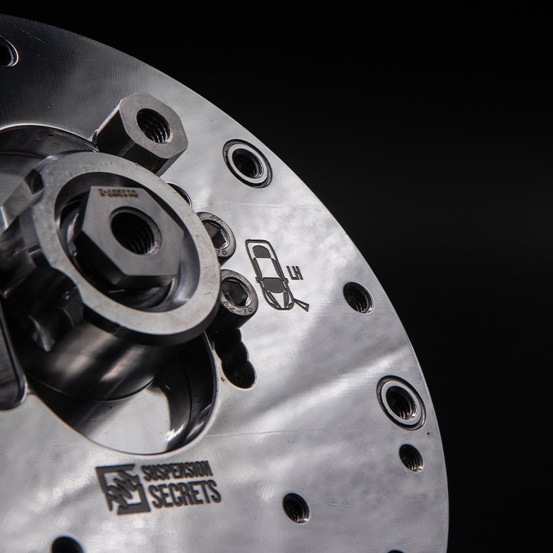 Suspension Secrets Adjustable Camber & Caster Plates - BMW F87 M2 - Evolve Automotive