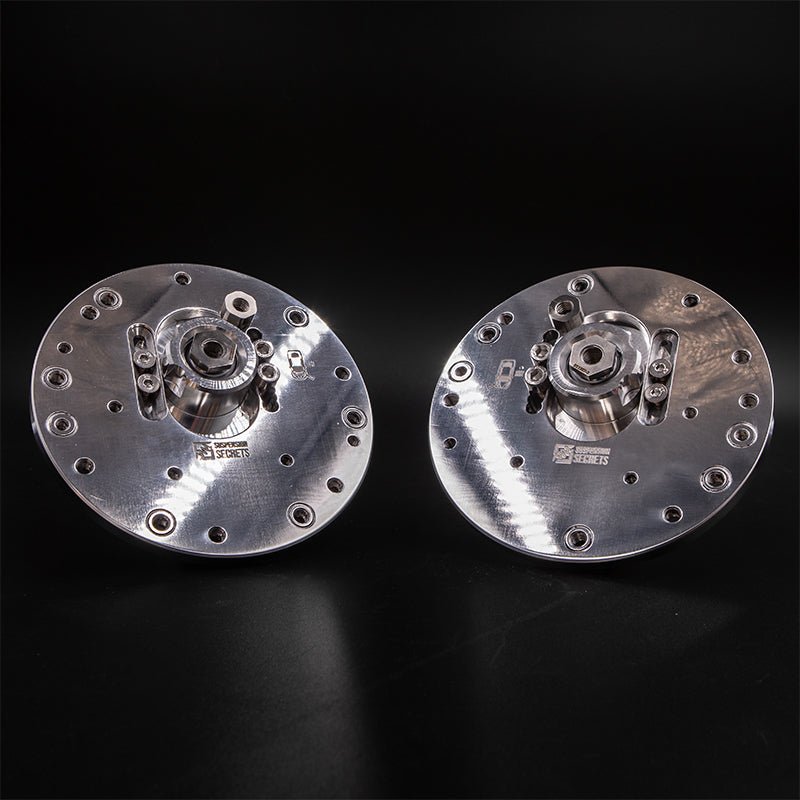 Suspension Secrets Adjustable Camber & Caster Plates - BMW F87 M2 - Evolve Automotive