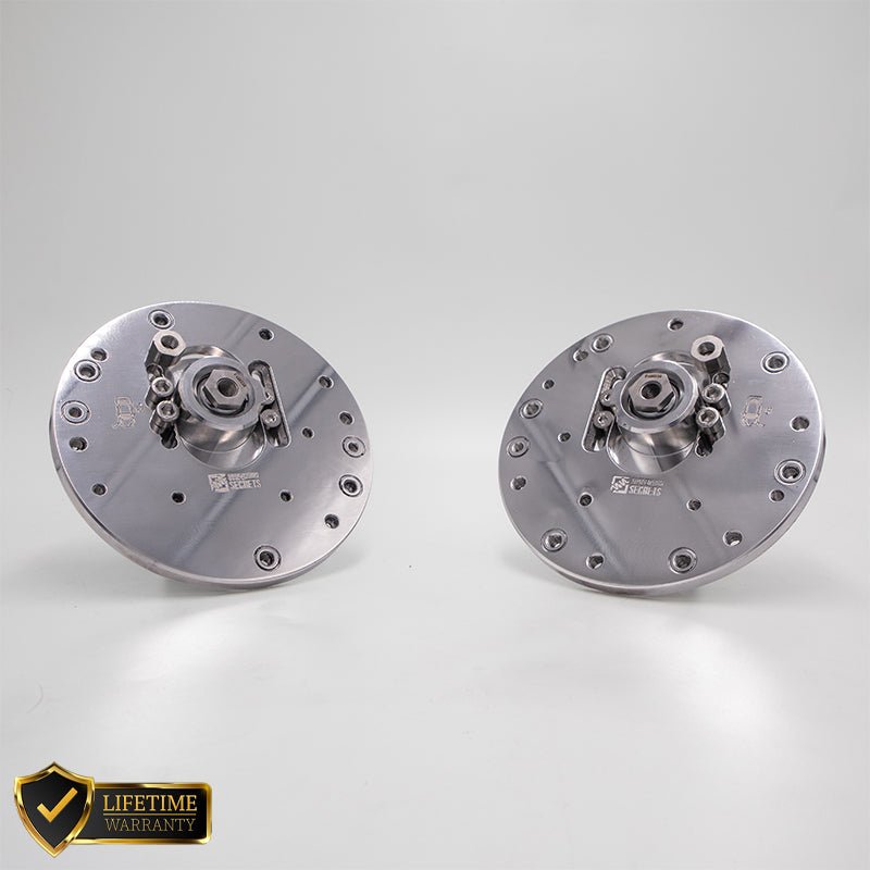 Suspension Secrets Adjustable Camber & Caster Plates - BMW F87 M2 - Evolve Automotive