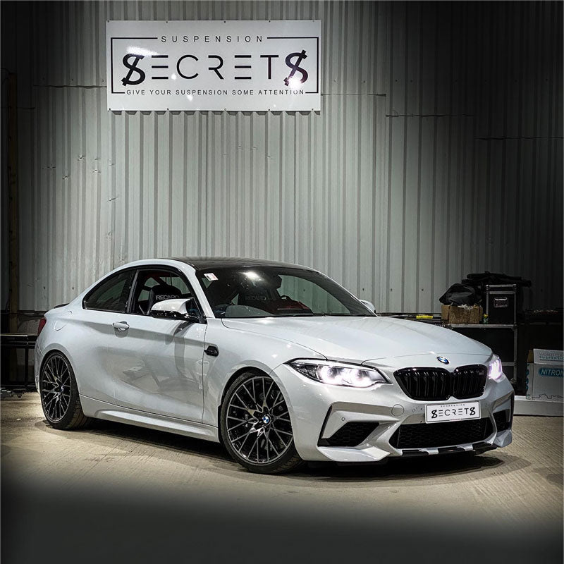 Suspension Secrets Adjustable Camber & Caster Plates - BMW F87 M2 Competition - Evolve Automotive