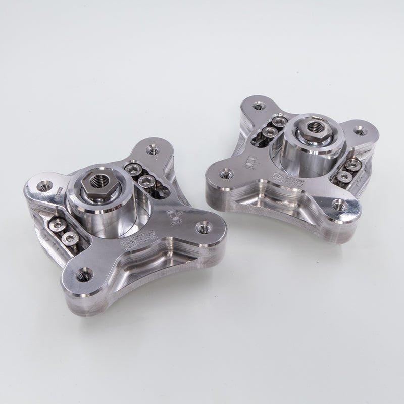 Suspension Secrets Adjustable Camber & Caster Plates - BMW G80 M3 / G81 M3 Touring / G82 M4 - Evolve Automotive