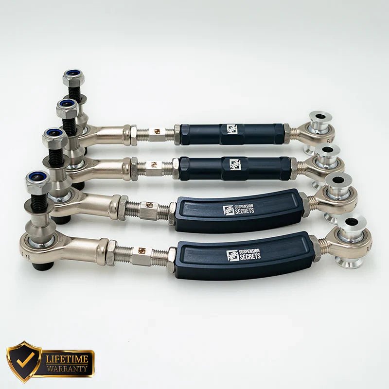 Suspension Secrets Adjustable Rear Camber Arms - BMW G87 M2 - Evolve Automotive