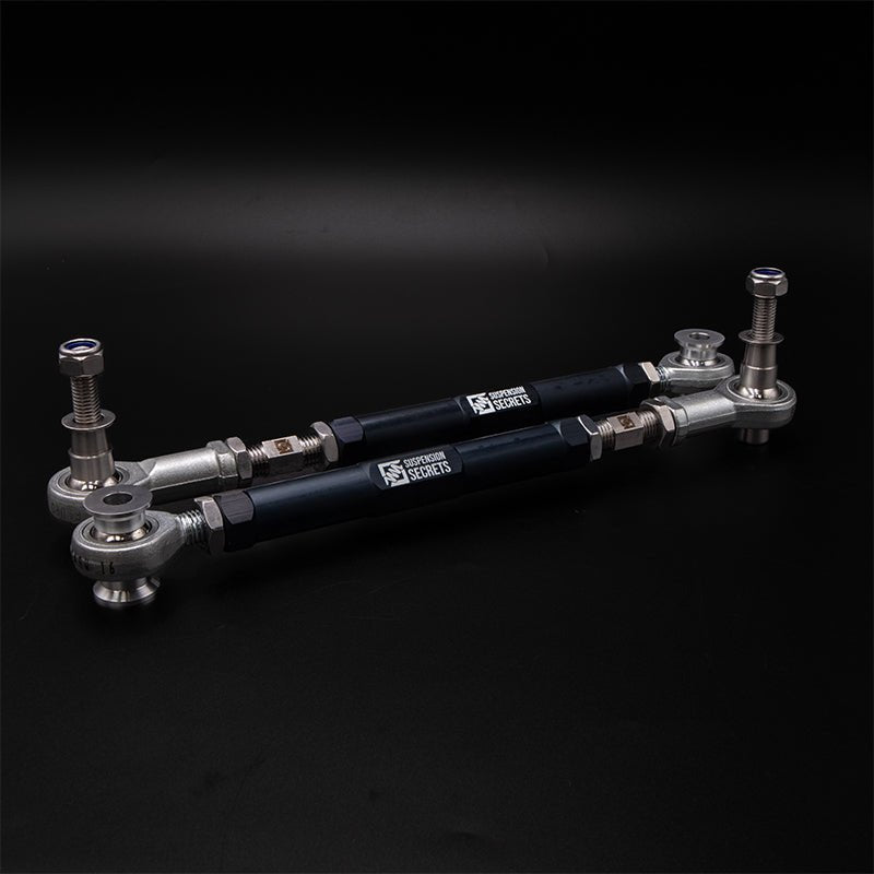 Suspension Secrets Adjustable Rear Toe Arms / Links - Porsche 718 Spyder RS - Evolve Automotive