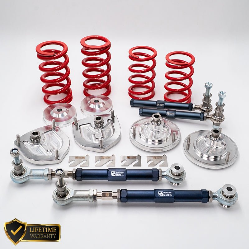 Suspension Secrets Circuit Handling Pack Kinematics Kit Stage 2 - Porsche 718 Spyder RS - Evolve Automotive
