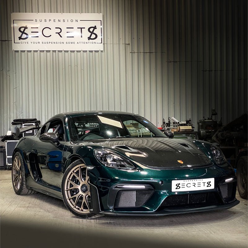 Suspension Secrets Front & Rear Camber Shim Kit - Porsche 718 Spyder RS - Evolve Automotive