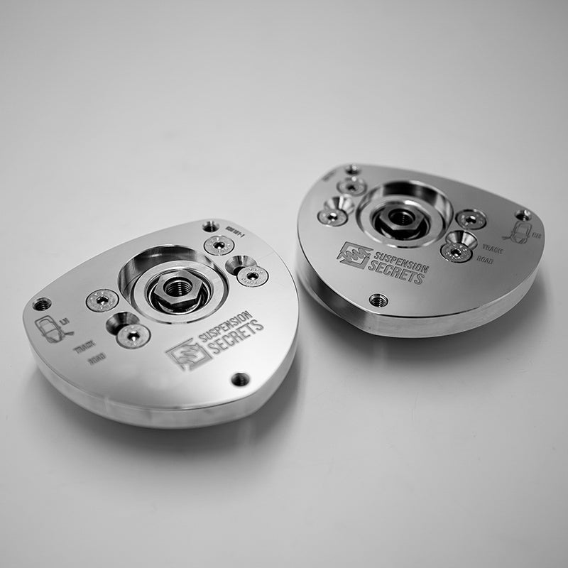 Suspension Secrets MQB Adjustable Camber Plates - VAG - Evolve Automotive