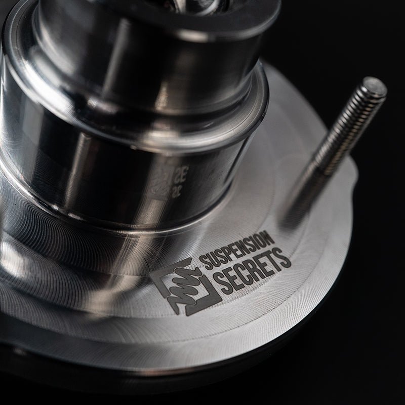 Suspension Secrets Rear Camber Plate Top Mounts – Porsche 981 / 718 Cayman GTS - Evolve Automotive