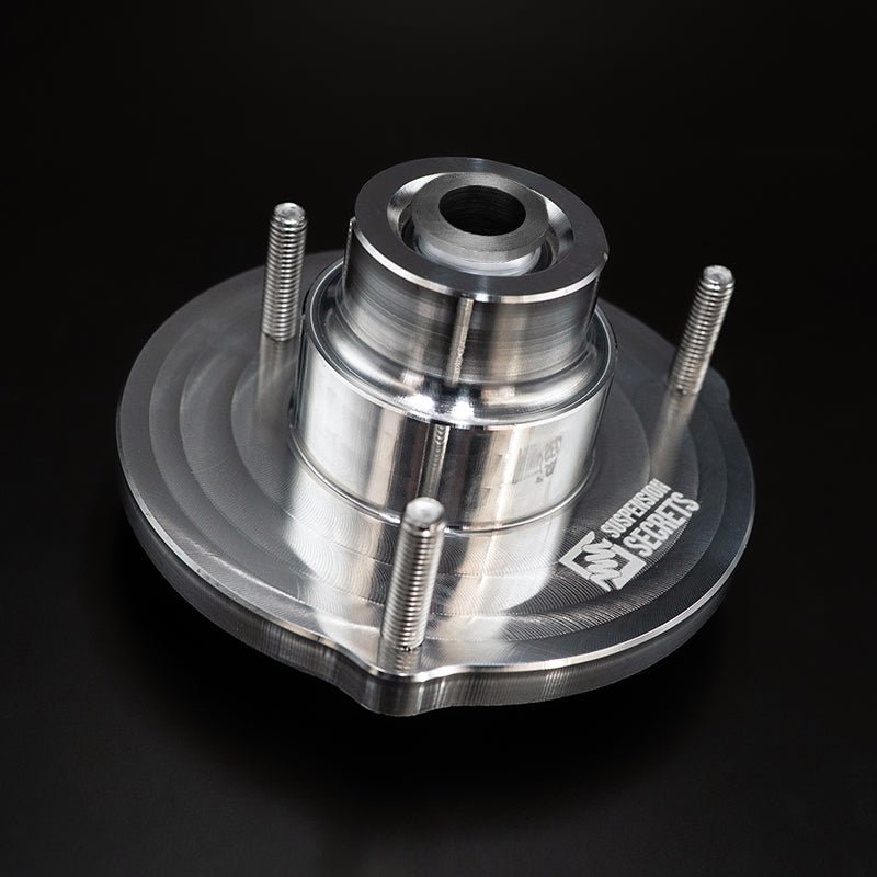 Suspension Secrets Rear Camber Plate Top Mounts – Porsche 981 / 718 Cayman GTS - Evolve Automotive