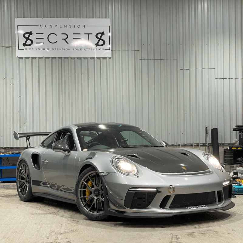Suspension Secrets Seat Raisers - Porsche 991 GT3/RS GT2/RS - Evolve Automotive