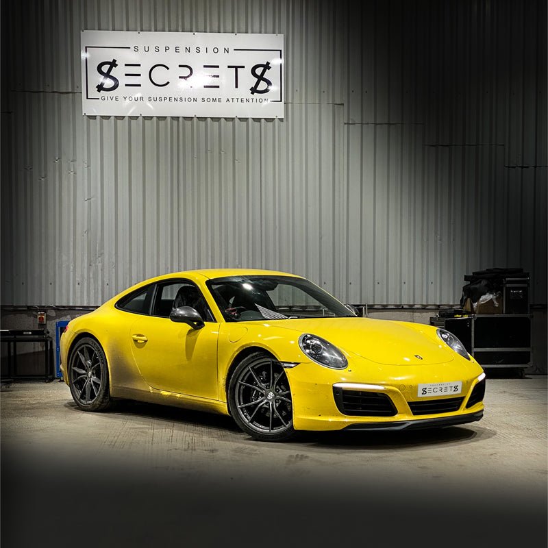 Suspension Secrets Solid Control Arm Bushes - Porsche 911 991 Turbo - Evolve Automotive
