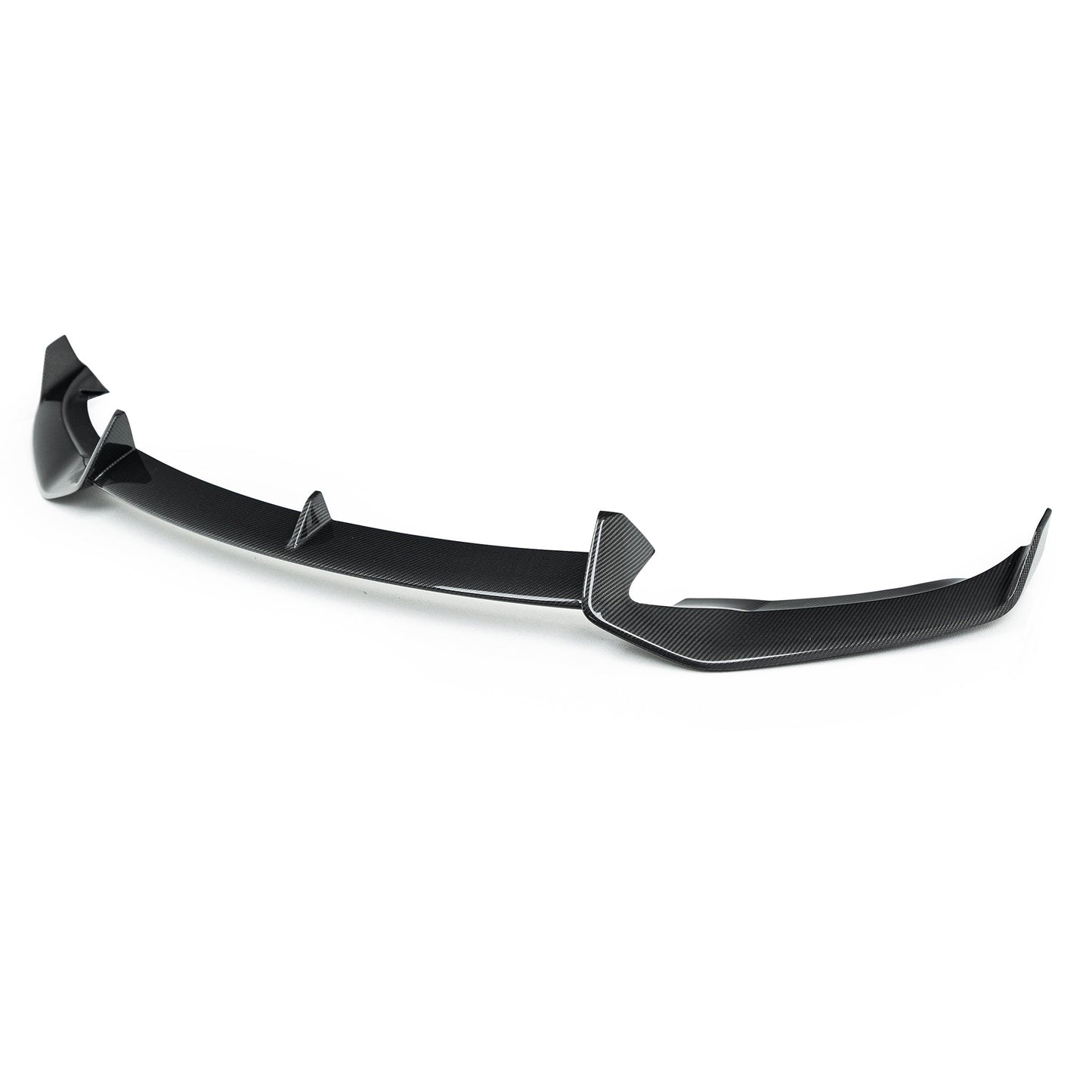 Tesla Model 3 Carbon Fibre V2 Front Splitter by Adro (2017+) - Evolve Automotive