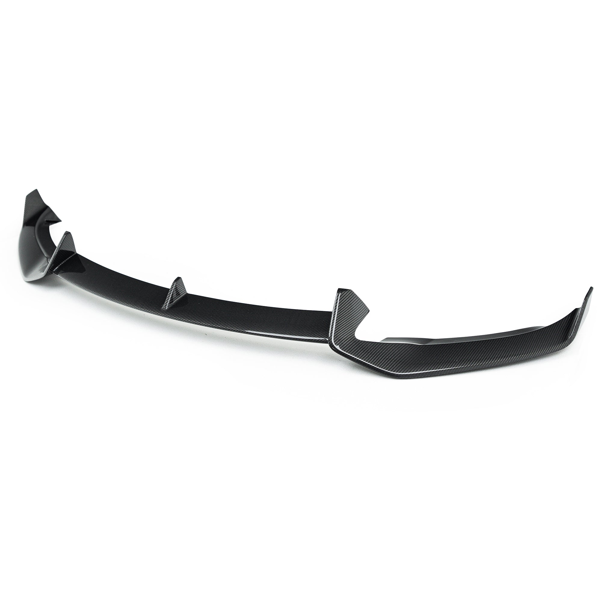Tesla Model 3 Carbon Fibre V2 Front Splitter by Adro (2017+) - Evolve Automotive