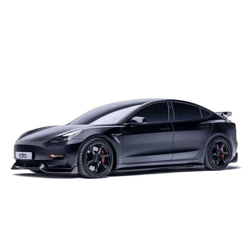 Tesla Model 3 Full Carbon Fibre V2 Body Kit by Adro (2017+) - Evolve Automotive