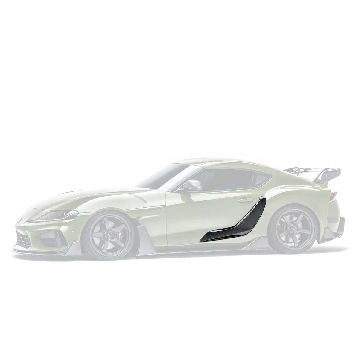 Toyota GR Supra A90 Mk5 Carbon Fibre Door Garnish Trims by Adro (2019+) - Evolve Automotive