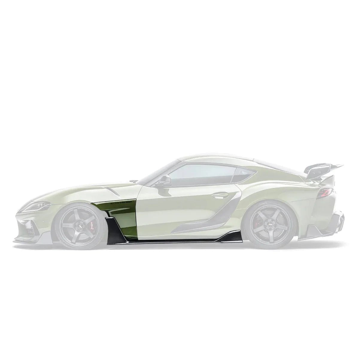 Toyota GR Supra A90 Mk5 Carbon Fibre Integrated Fender Panel Side Skirts V2 by Adro (2019+) - Evolve Automotive