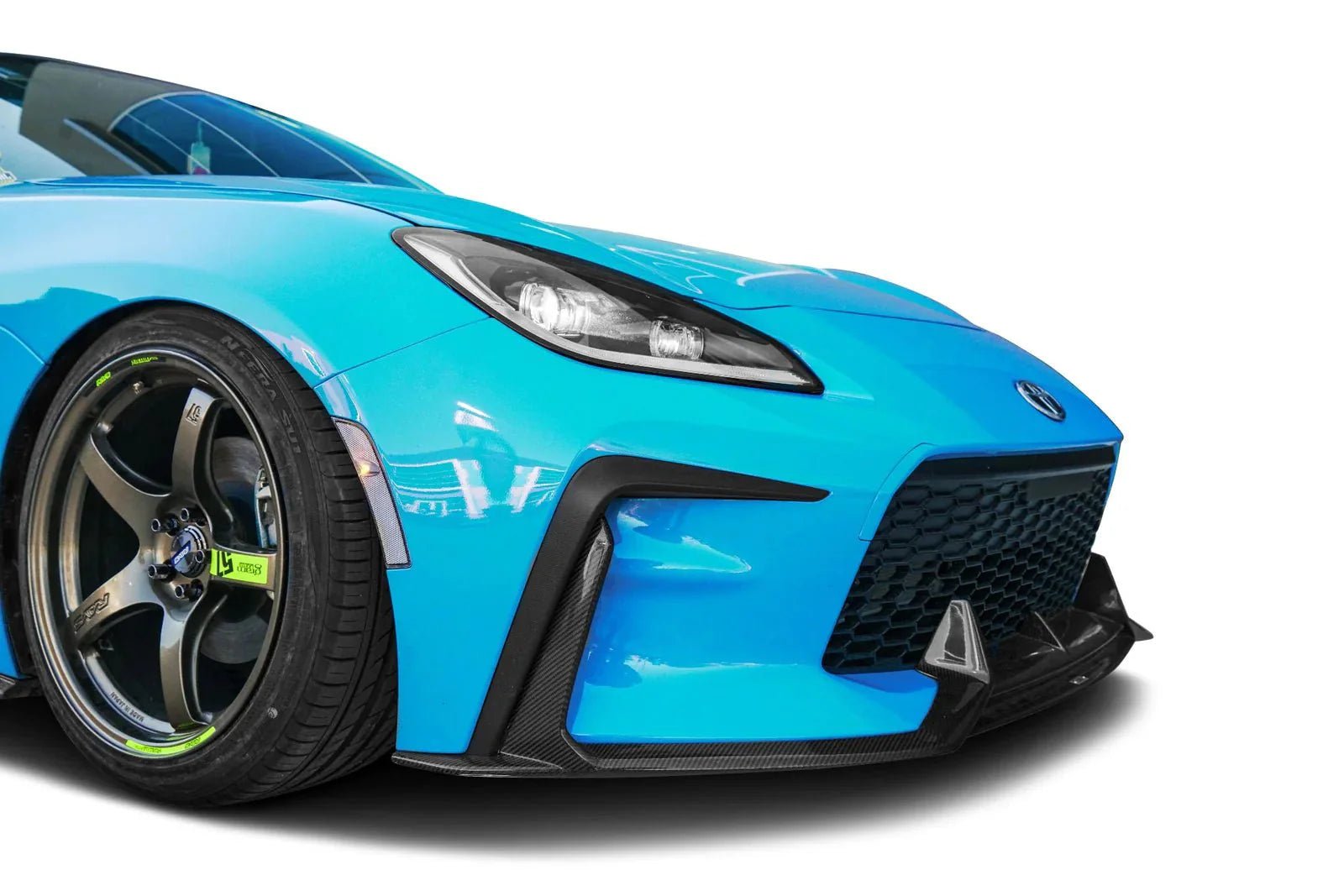 Toyota GR86 Pre - Preg Carbon Fibre Front Splitter by Adro (2022+) - Evolve Automotive