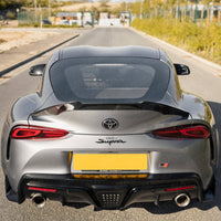 Toyota Supra A90 Mk5 Pre-Preg Carbon Fibre Performance Rear Spoiler by FORM (2019+) - Evolve Automotive