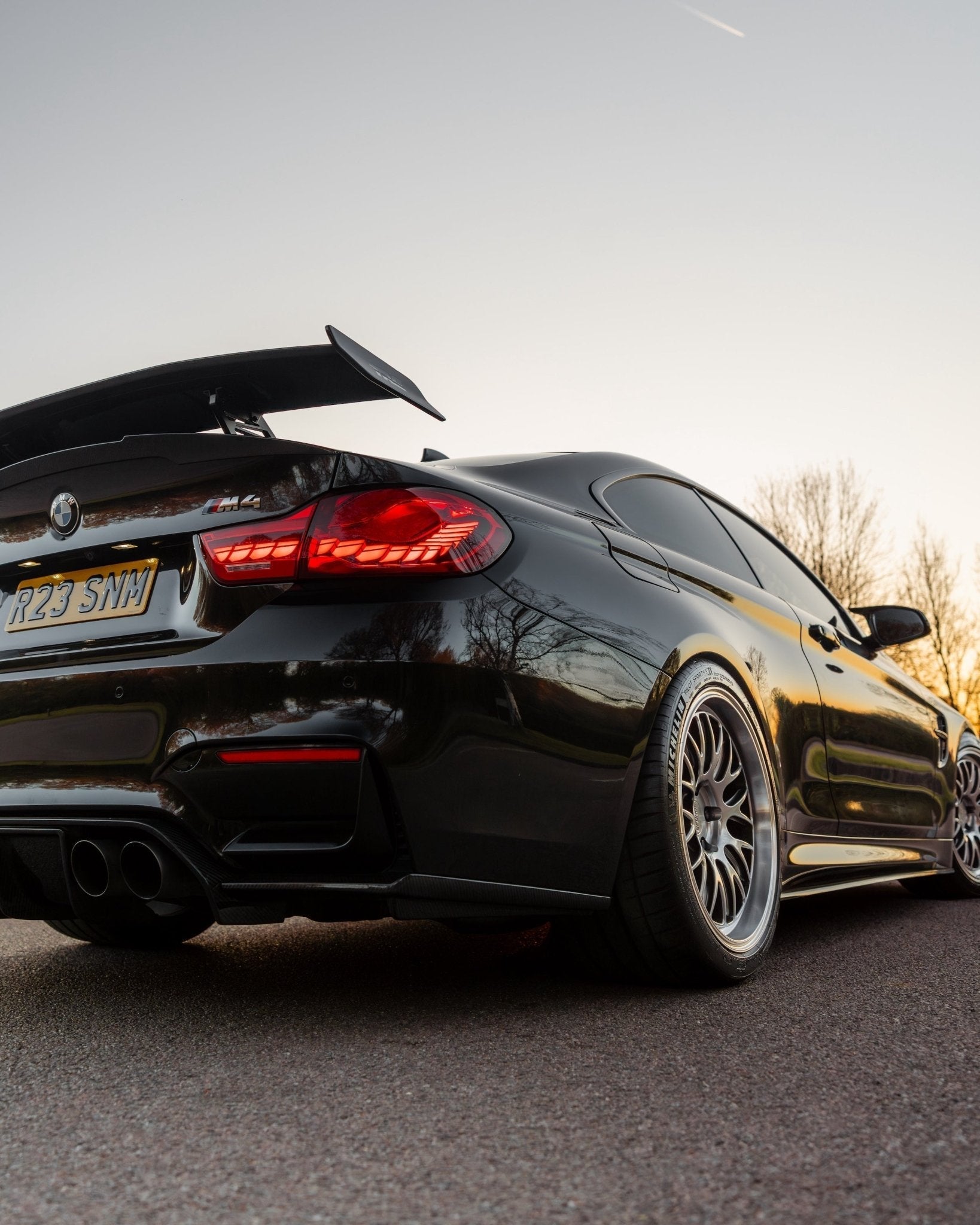 TR87 V2 Pre - Preg Carbon Fibre Rear Wing by Trevora - Evolve Automotive