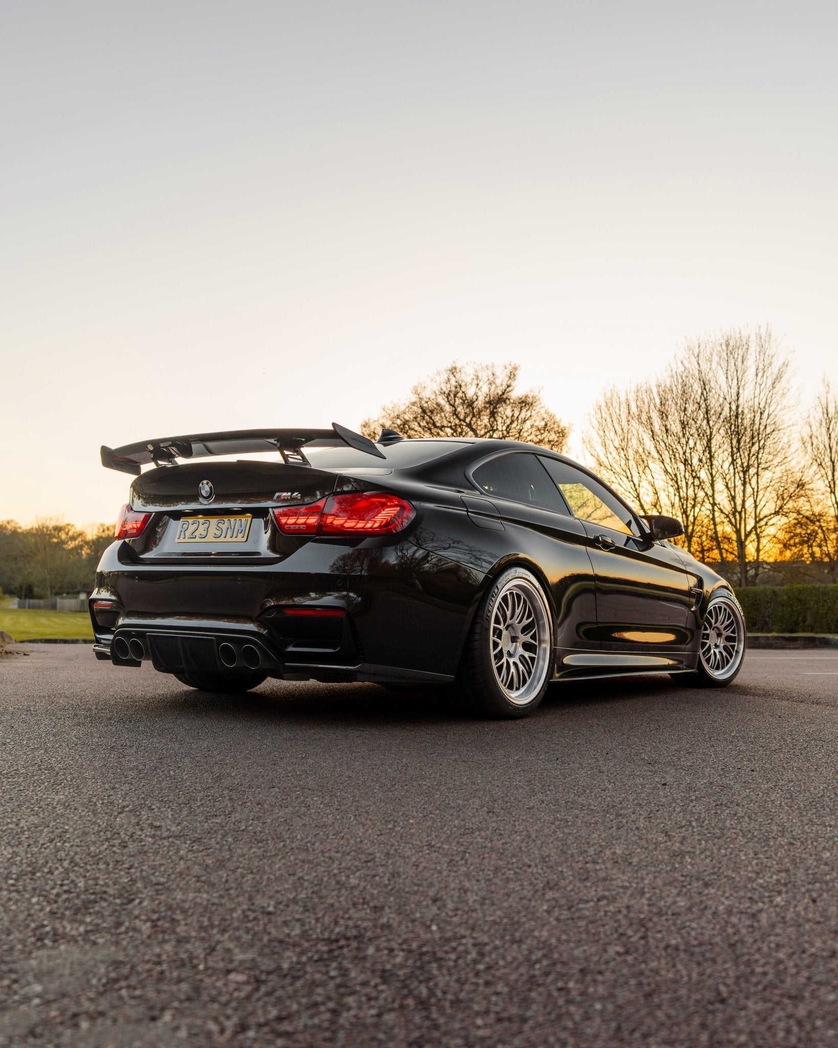 TR87 V2 Pre - Preg Carbon Fibre Rear Wing by Trevora - Evolve Automotive