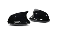 TRE M Style Wing Mirror Housings Gloss Black - BMW FXX 1 Series | 2 Series | 3 Series | 4 Series | i3 | F87 M2 - Evolve Automotive