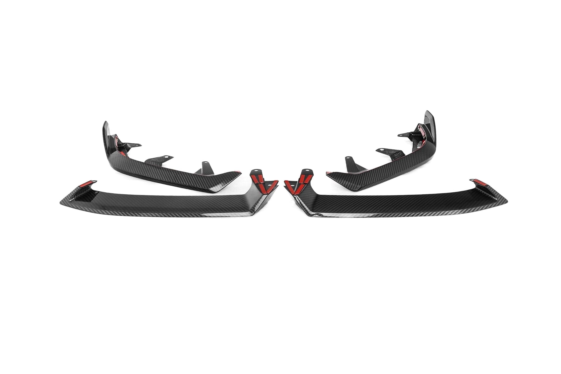 TRE Pre - Preg Carbon Fibre Performance Front Splitter - BMW G60 G61 5 Series + i5 - Evolve Automotive