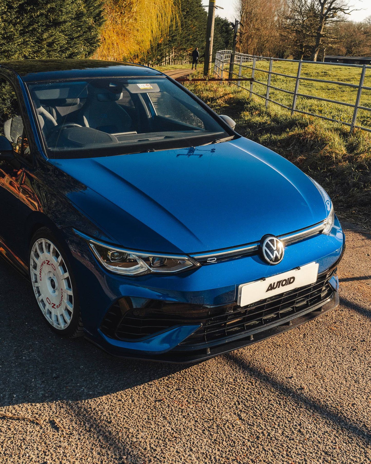 Volkswagen Golf R Mk8 Carbon Fibre ID - 01 Front Splitter (2020 - 2024) - Evolve Automotive