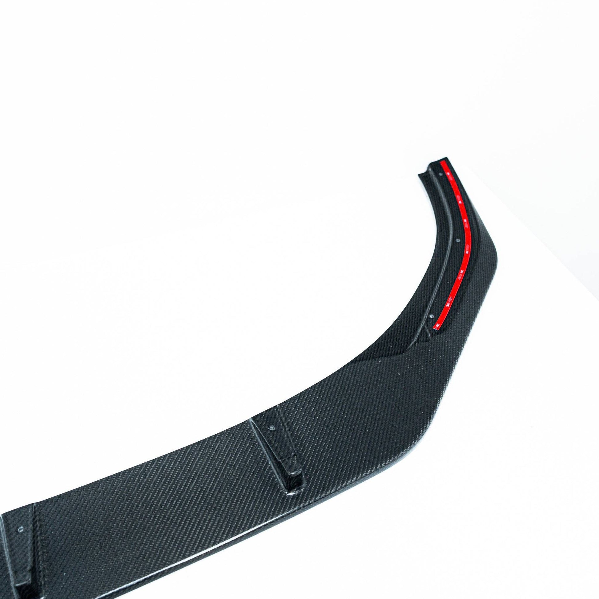 Volkswagen Golf R Mk8 Carbon Fibre ID - 01 Front Splitter (2020 - 2024) - Evolve Automotive