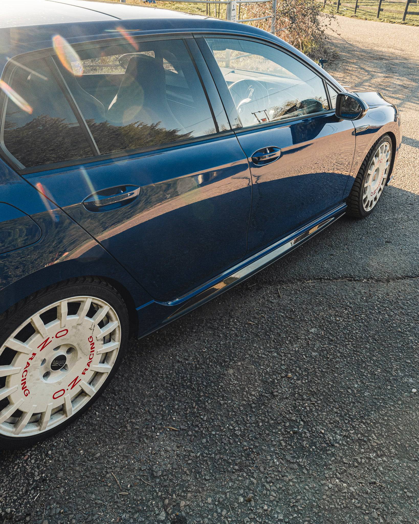 Volkswagen Golf R Mk8 Carbon Fibre ID - 01 Side Skirts (2020+) - Evolve Automotive