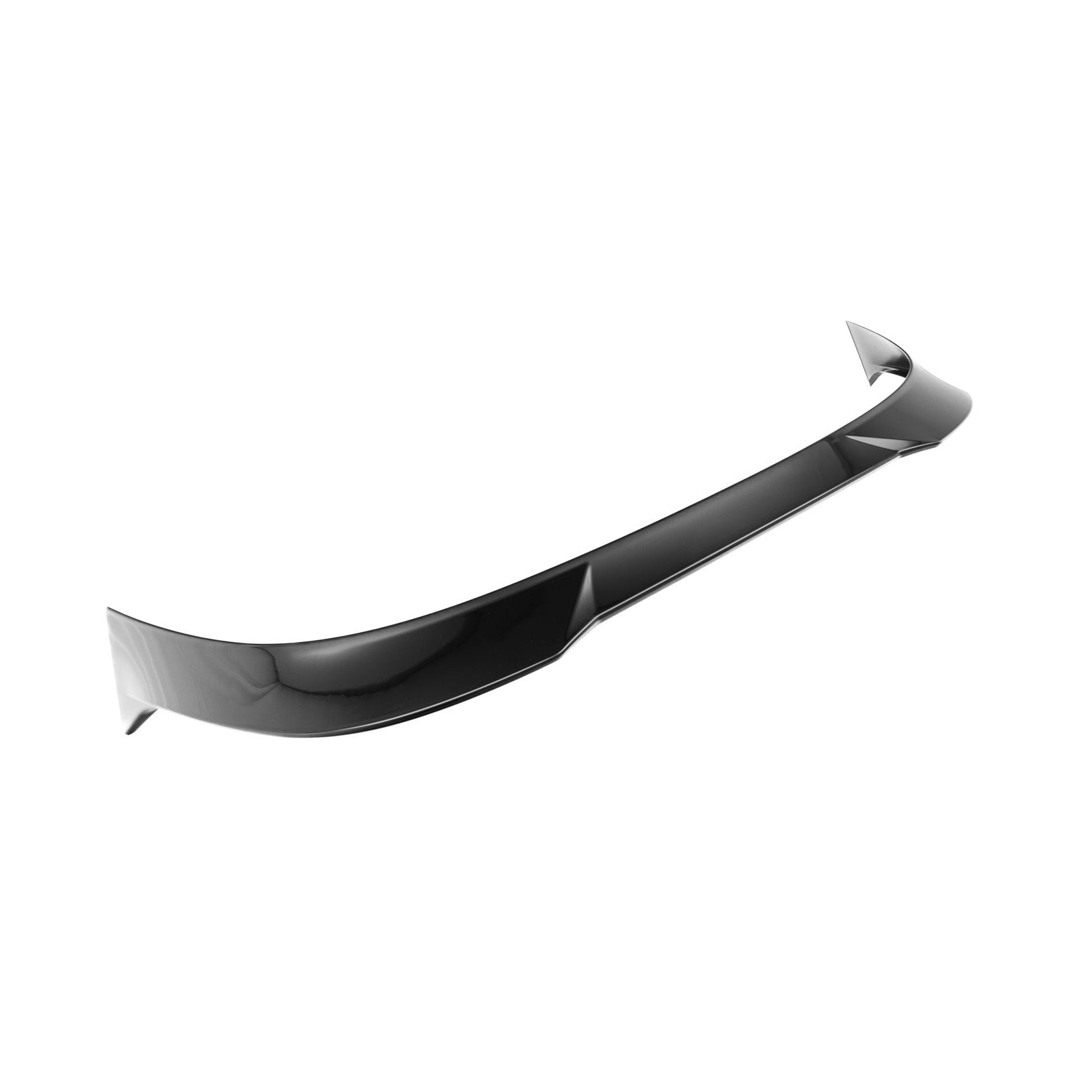 VW Golf GTI Clubsport & Golf R Mk8 EVO - 1 Gloss Black Rear Spoiler by ZAERO (2020+) - Evolve Automotive