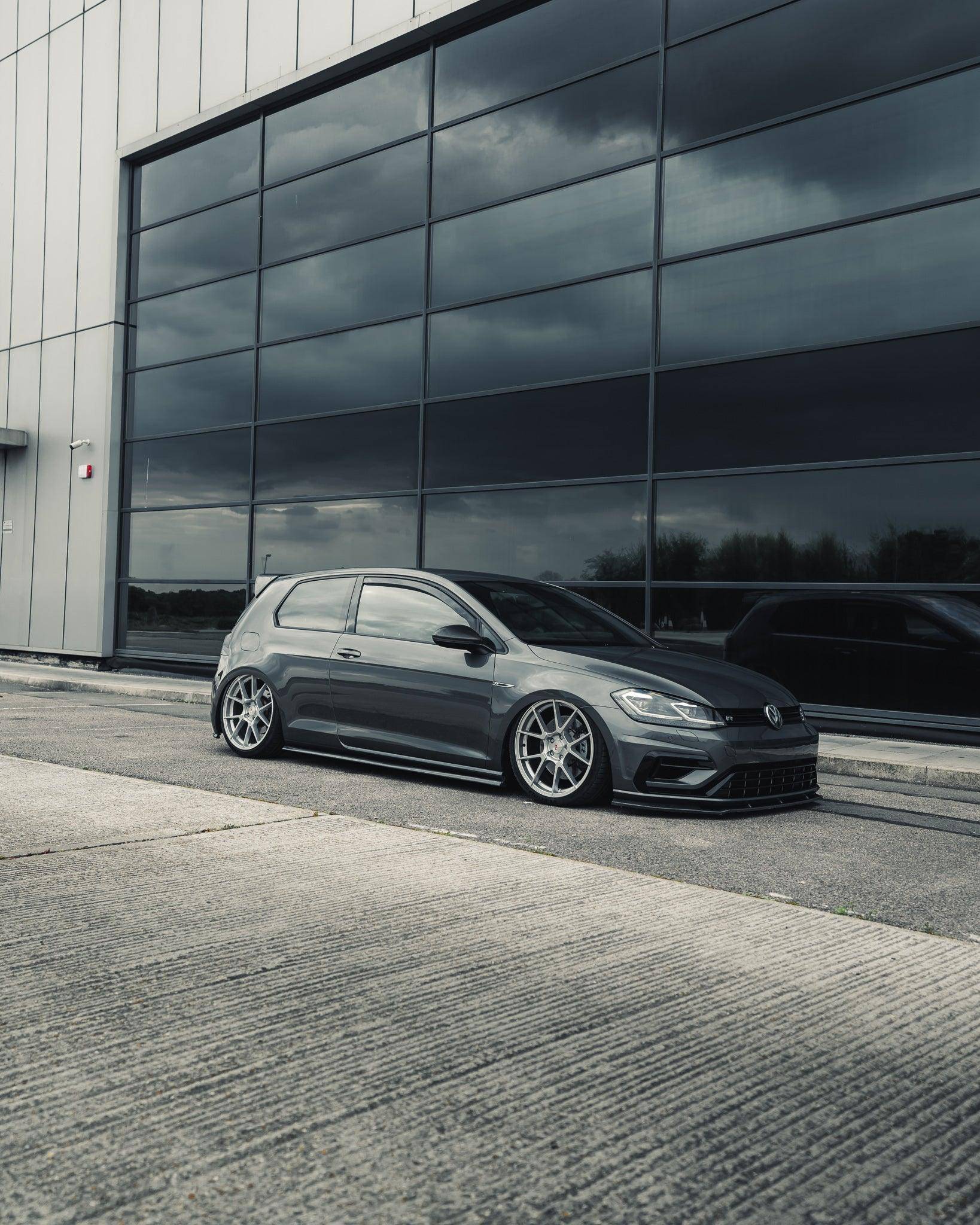 VW Golf R Carbon Fibre Performance Front Splitter (2017 - 2020, Mk7.5) - Evolve Automotive