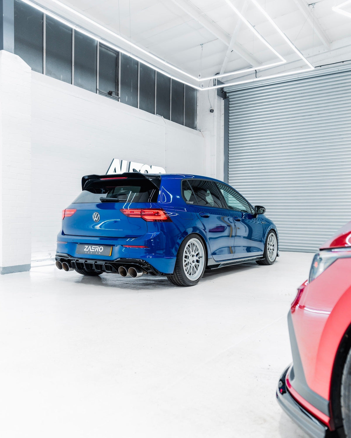 Golf R Mk8 Rear VW Golf R-Line / GTI / R / GTD / GTE Mk8 & Mk8.5 EVO-1 Gloss Black Rea ...