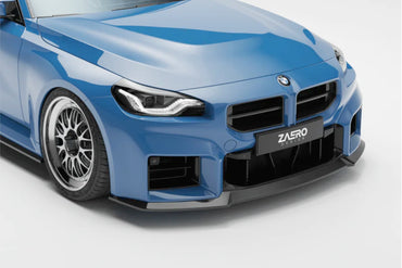 Zaero EVO - S Gloss Black Front Lip - BMW G87 M2 (2023+) - Evolve Automotive