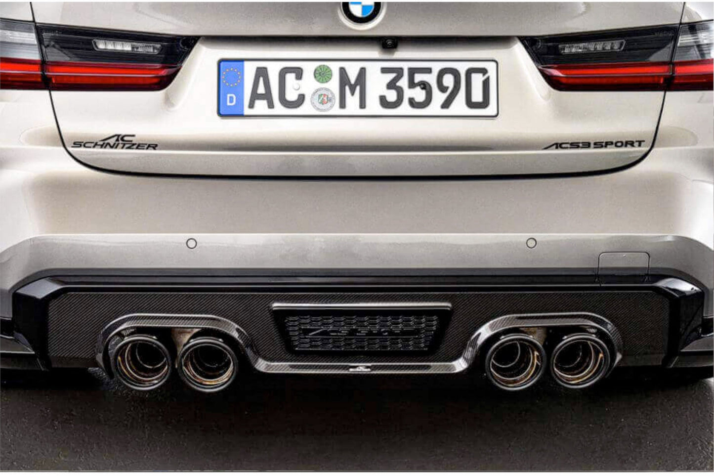 AC Schnitzer Carbon Rear Diffuser - BMW G80 | G81 M3 - Evolve Automotive