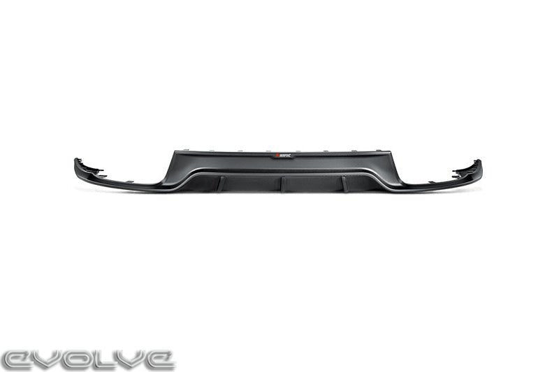 Akrapovic Carbon Fibre Rear Diffuser - Porsche 911 (991) Turbo | Turbo S - Evolve Automotive