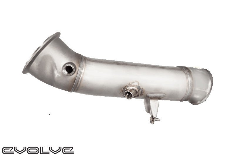 Akrapovic Catless Turbo Down Pipe - BMW 2 Series F87 M2 - Evolve Automotive