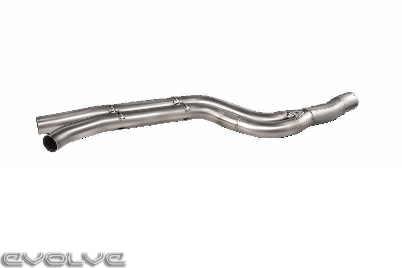 Akrapovic Evolution Link Pipe Set (Stainless Steel) - BMW G29 Z4 M40i - Evolve Automotive