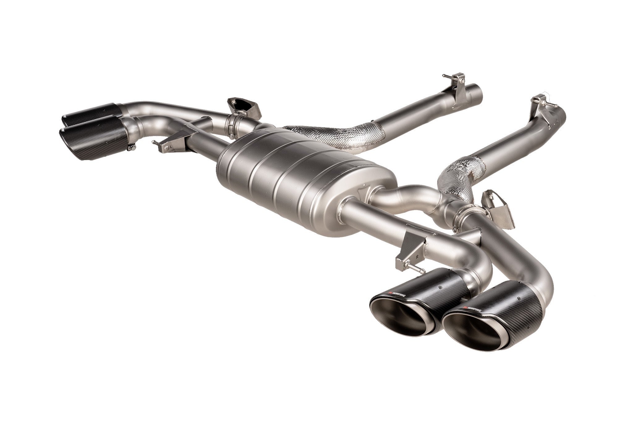 Akrapovic Slip On Line (Titanium) - BMW F95 X5M | Competition (2021 On) - Evolve Automotive